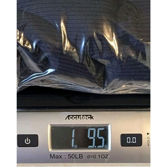 Vintage Rocawear Sweater Men's Size 3XL Blue Ribbed Arm Pocket Y2K - Picture 8 of 8